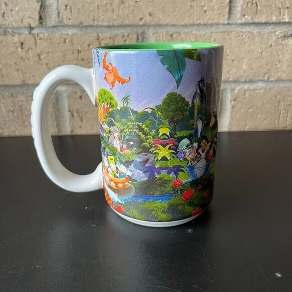 Walt Disney World Grandpa Coffee Mug Cup 3D Mickey Four Parks One World - Picture 3 of 8